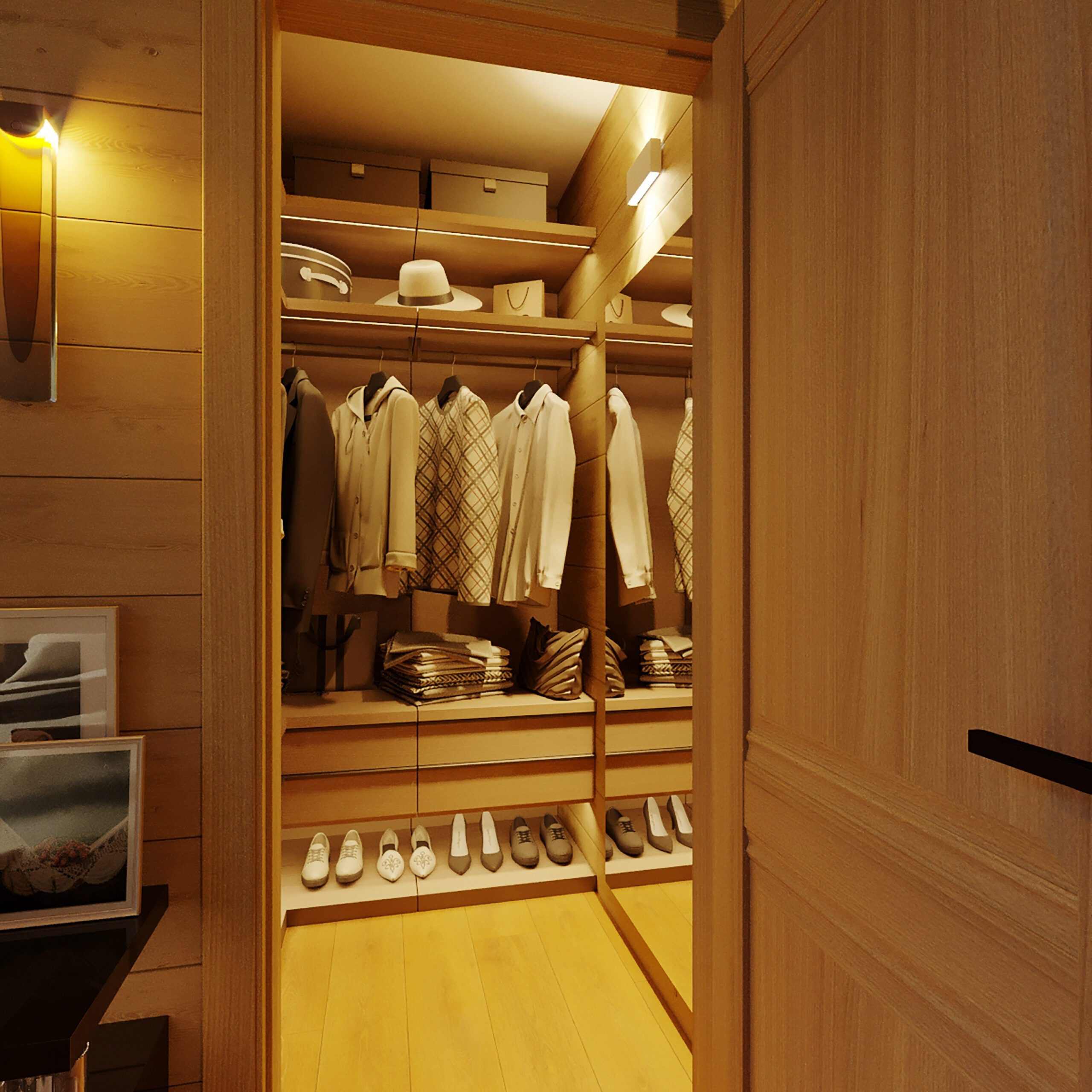 Reach-In Closets