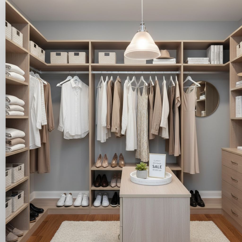 Closet Designs for Home Staging