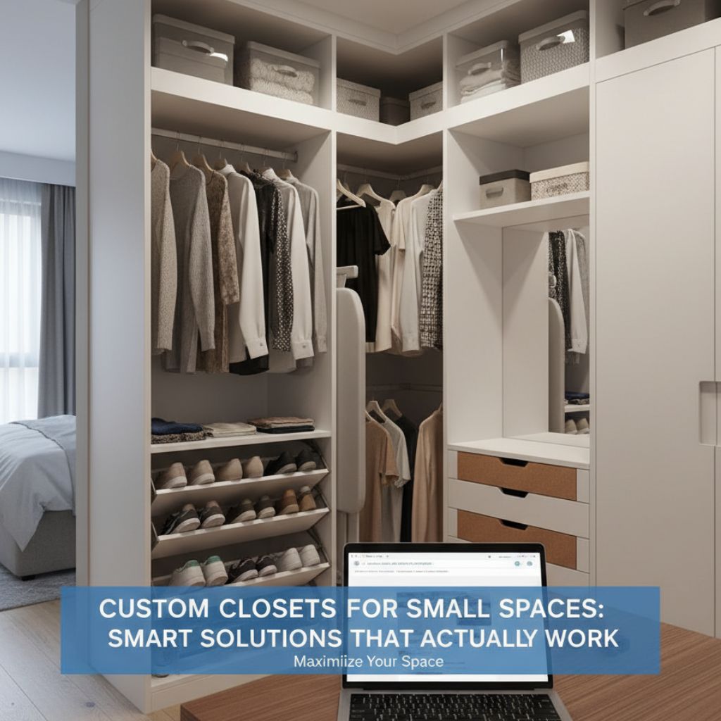 Custom Closets for Small Spaces: Smart Solutions That Actually Work