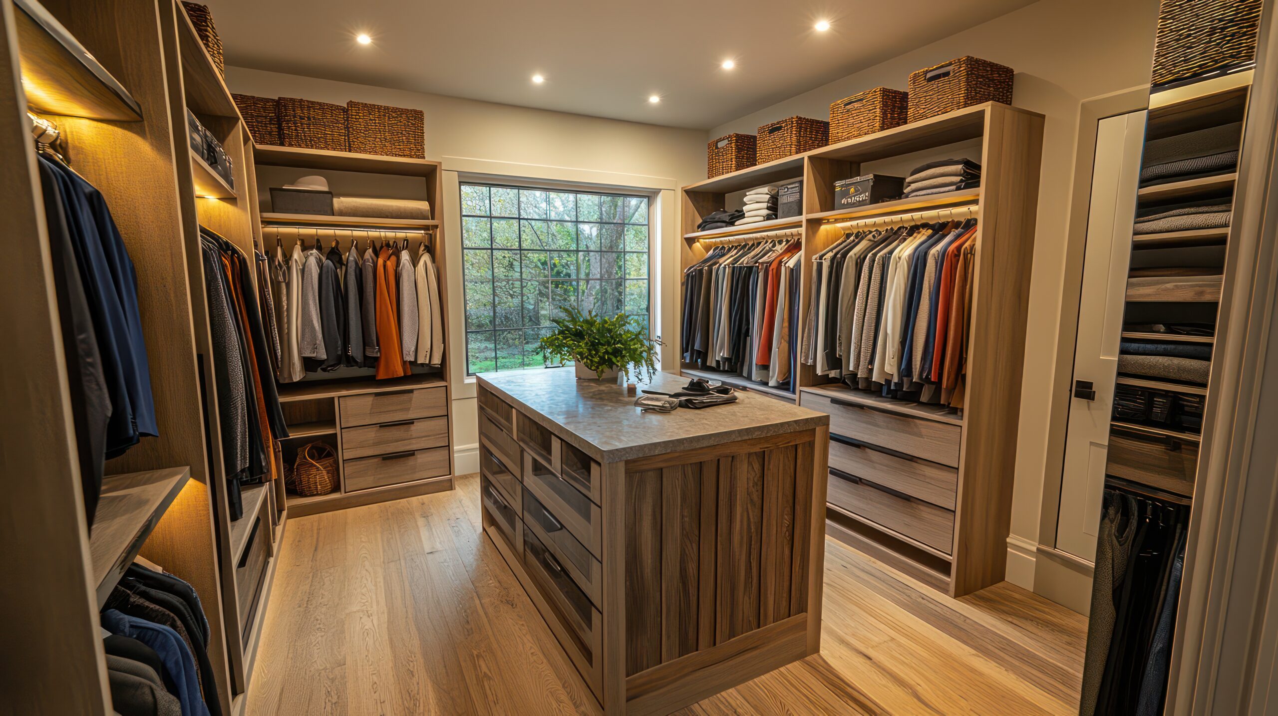 Custom Walk-in Closets