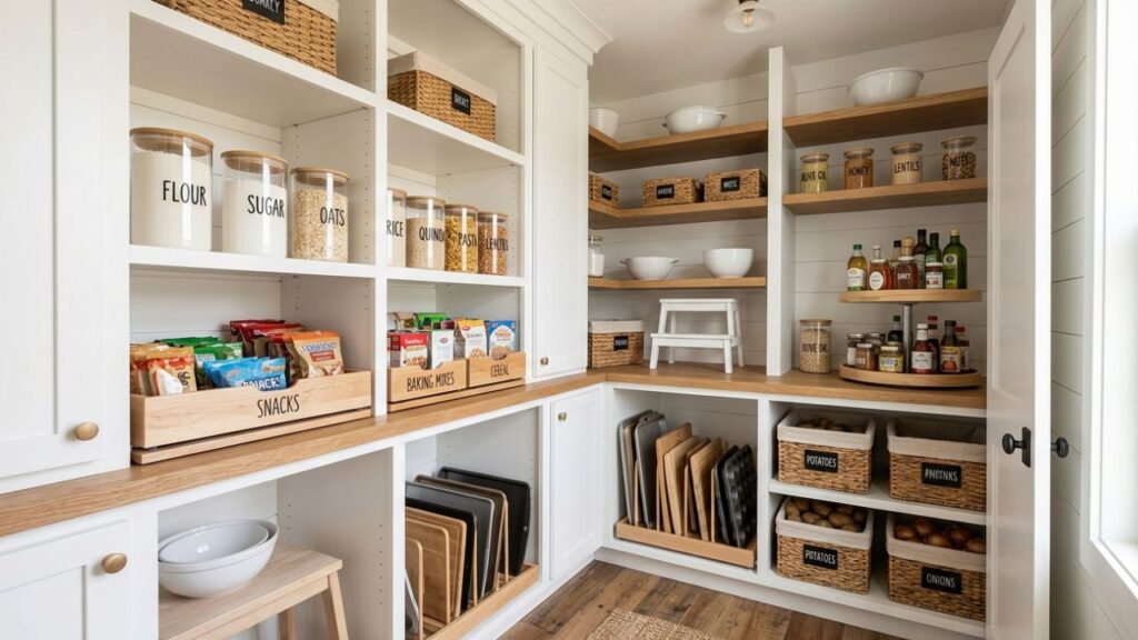 Pantry Organization Ideas: The Reach-In Approach Applied to Your Kitchen
