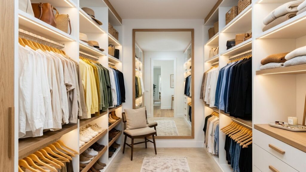 Small Walk In Closet Ideas That Maximize Every Inch