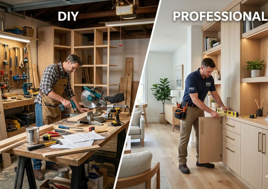 Build Process: DIY vs. Professional Installation
