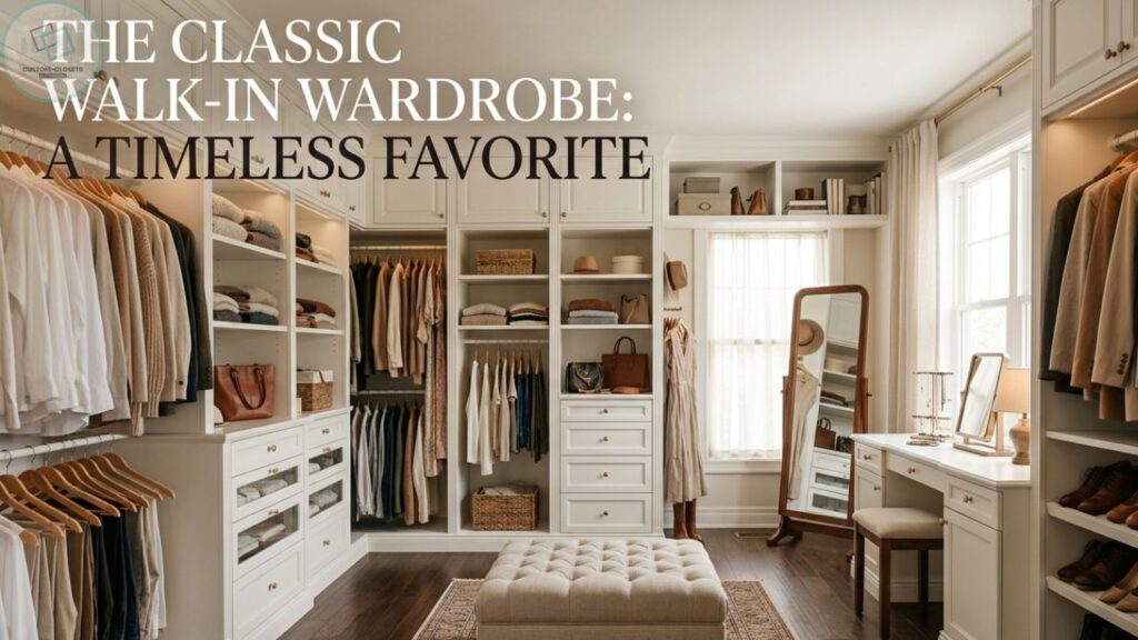 The Classic Walk-In Wardrobe: A Timeless Favorite
