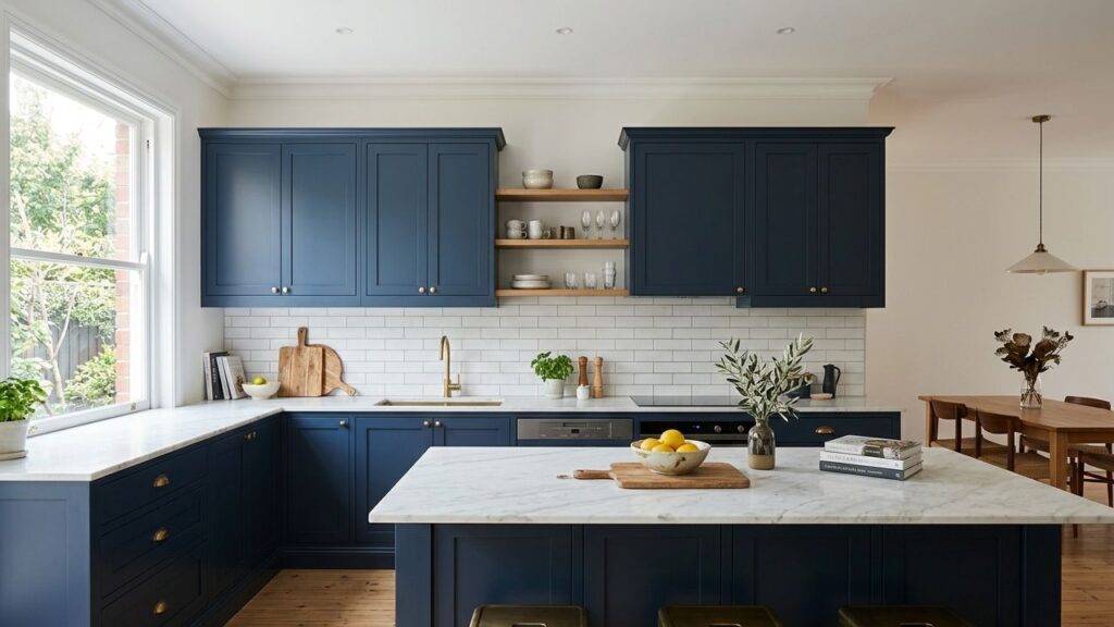 Color-Coordinated Cabinetry for a Polished Aesthetic