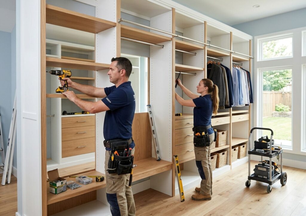 Custom Closet Installation