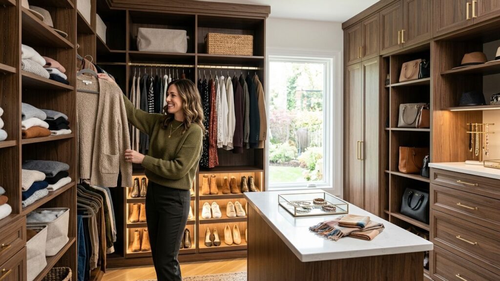 Custom Walk-In Closet Solutions That Fit Your Life