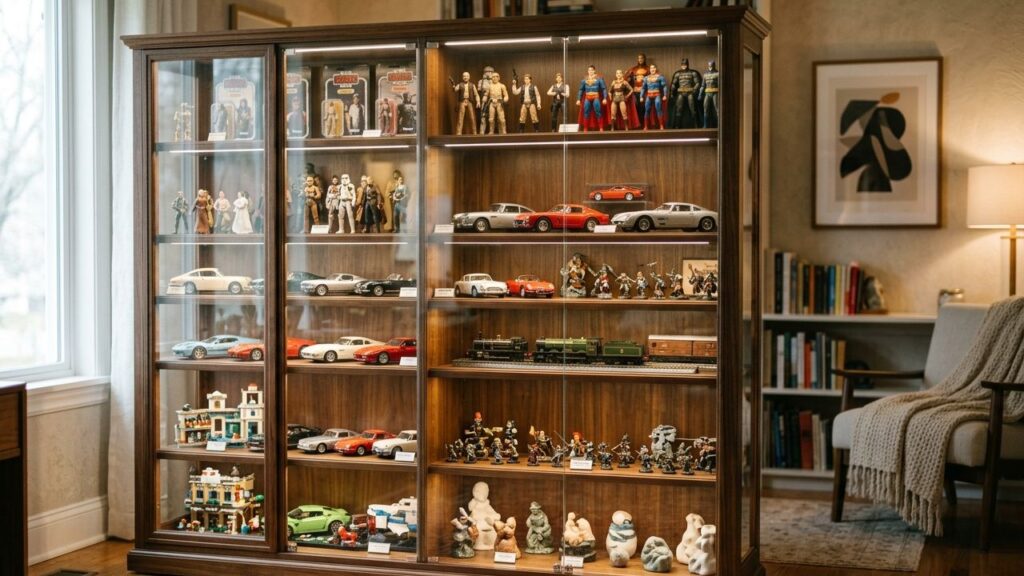 Display Cabinets for Collectibles and Hobby Items