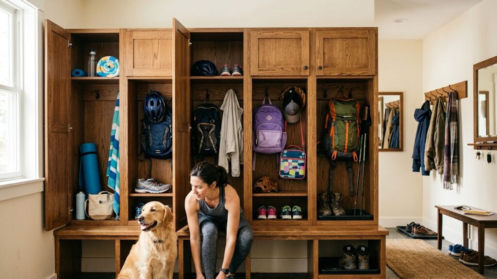 Lockers for Active Households