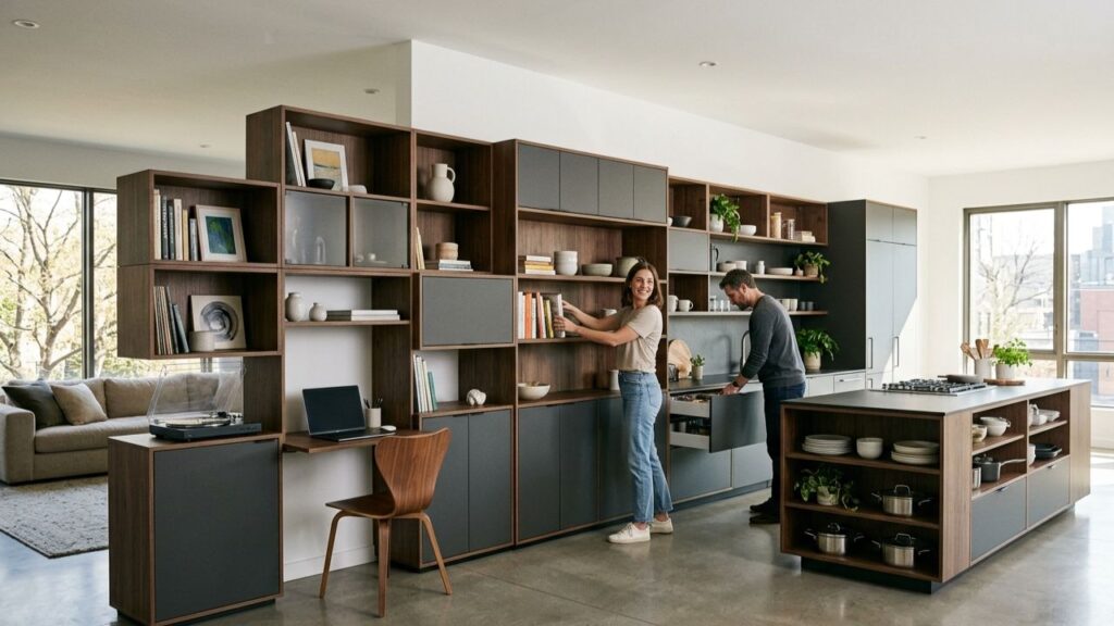 Modular Cabinet Systems for Flexible Layouts