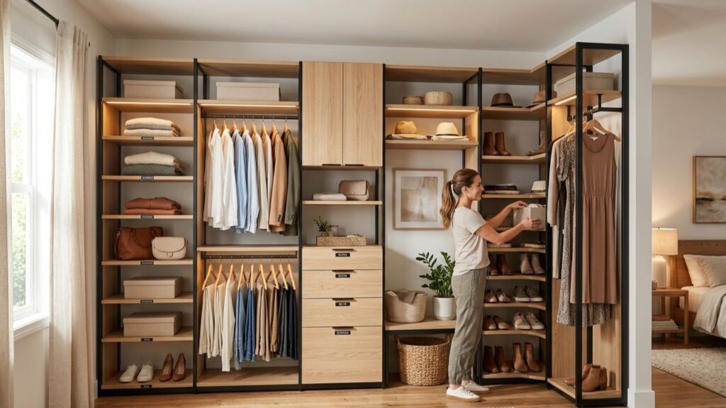 Modular and Customizable Closet Systems