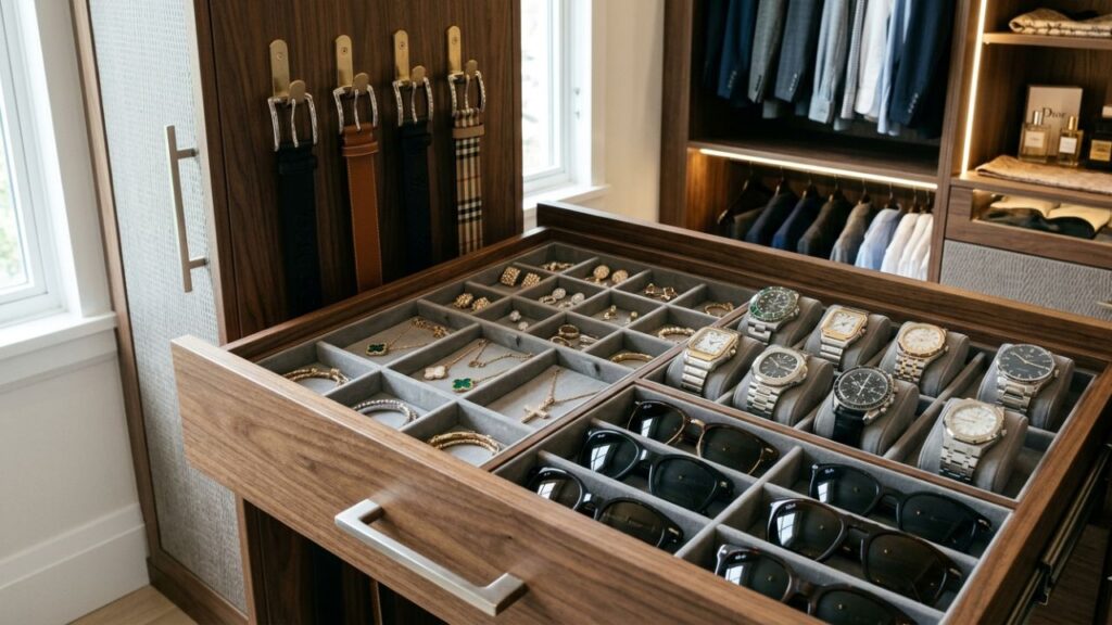 Smart Storage for Accessories and Small Items