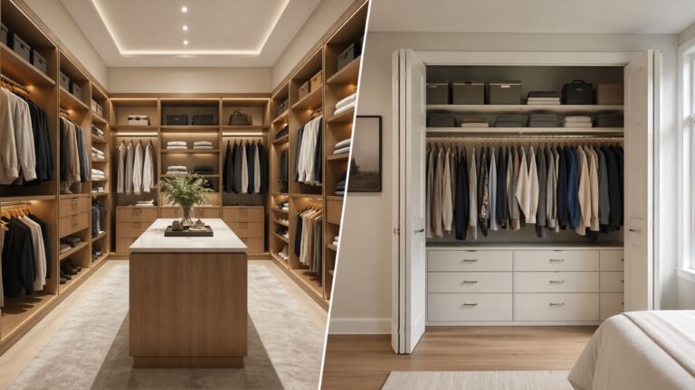 Walk-In Closet vs Reach-In Closet: Which Is Better for Your Home?