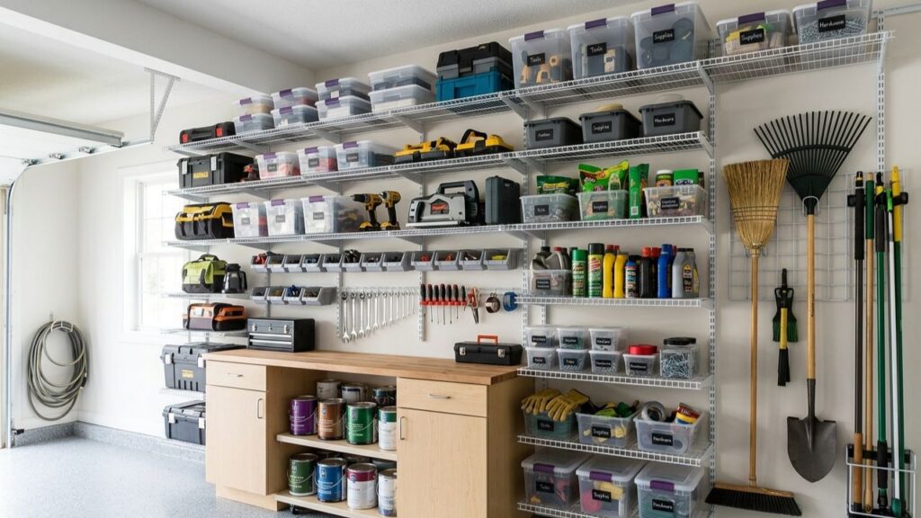 Borrowing the Best Closet Shelving Ideas for Your Garage