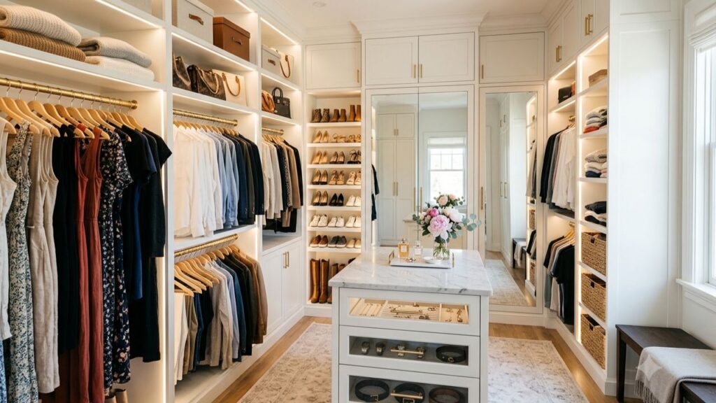 Closet Designs for Walk in Closets That Maximize Space and Style