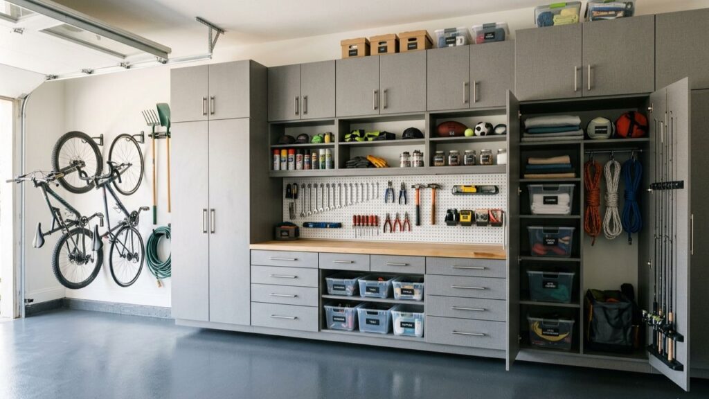 Explore Custom Closet Solutions for Garage Organization