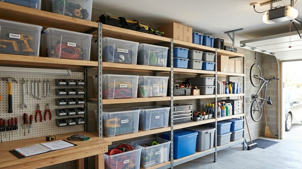 Planning Your Garage Storage Shelving System