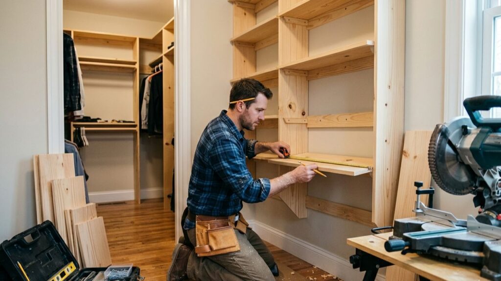 How to Build Closet Shelves A DIY Approach
