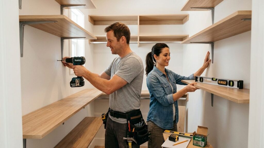How to Install Closet Shelves