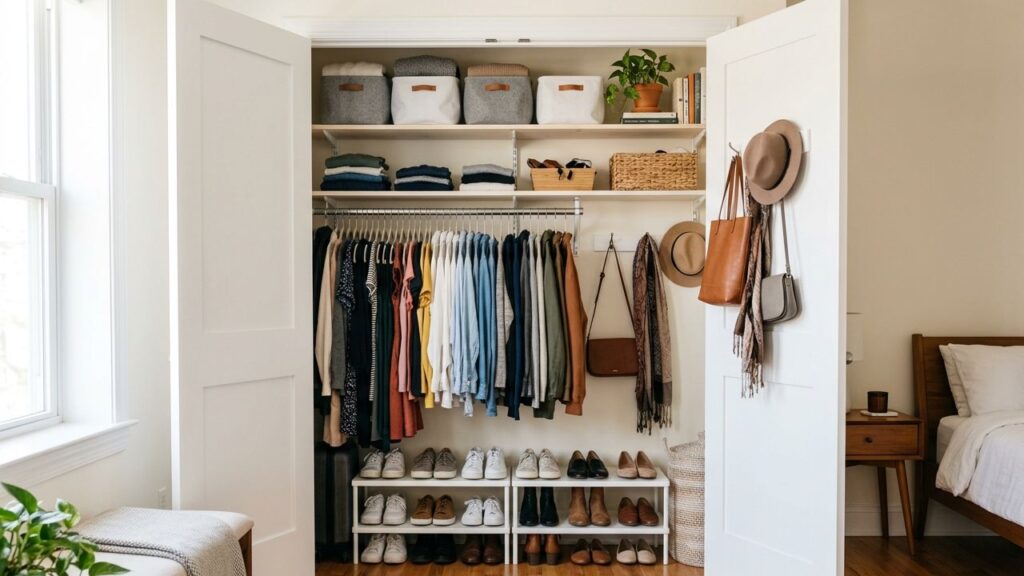 How to Maximize a Small Reach-In Closet