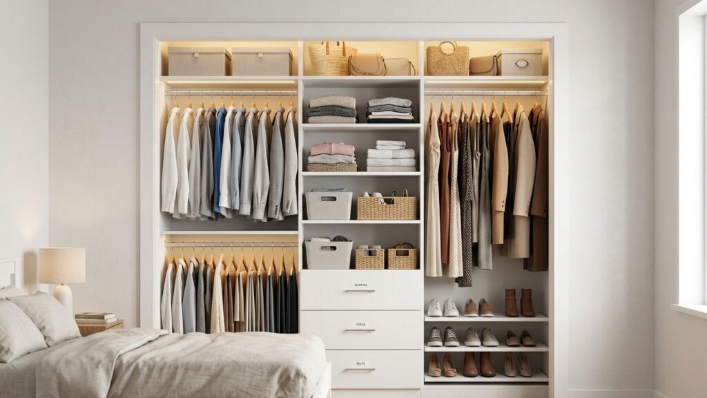 Key Reach In Closet Design Principles to Keep in Mind