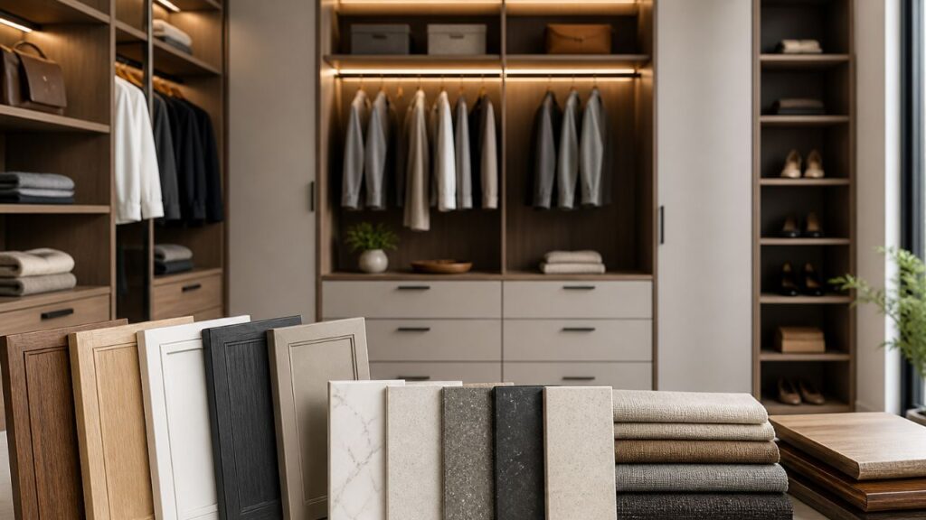 Choosing the Right Materials for Custom Closet Cabinets