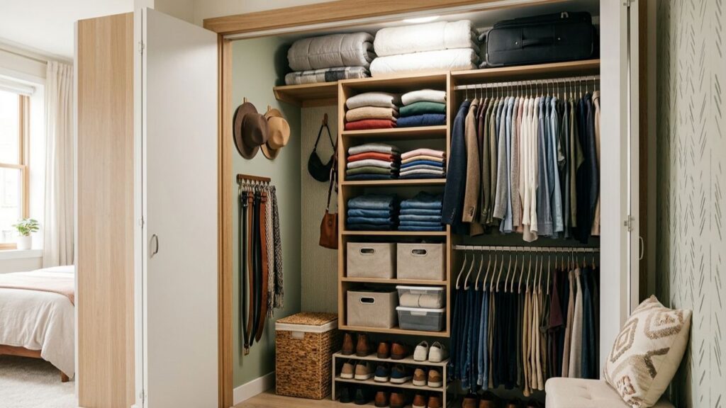 Maximizing Small Reach-In Closets: Vertical Is Your Best Friend