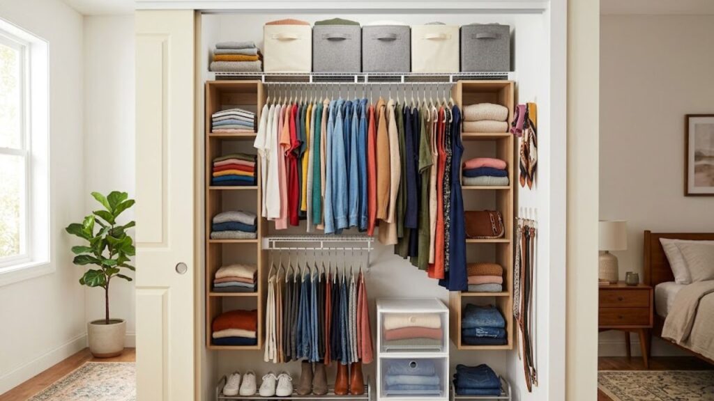 Reach-In Closet Organization Tips to Maximize Small Spaces