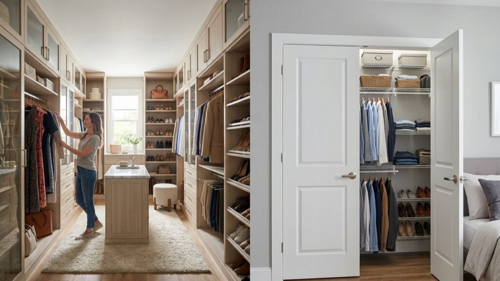 Walk-In Closet vs Reach-In Closet: What's the Real Difference?