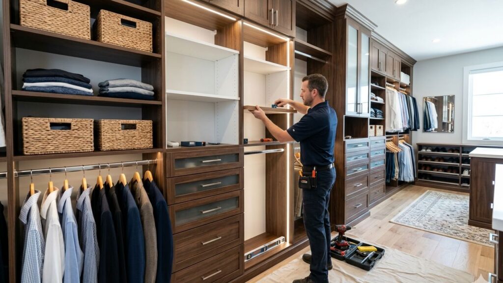 What to Expect from a Professional Custom Closet Installation