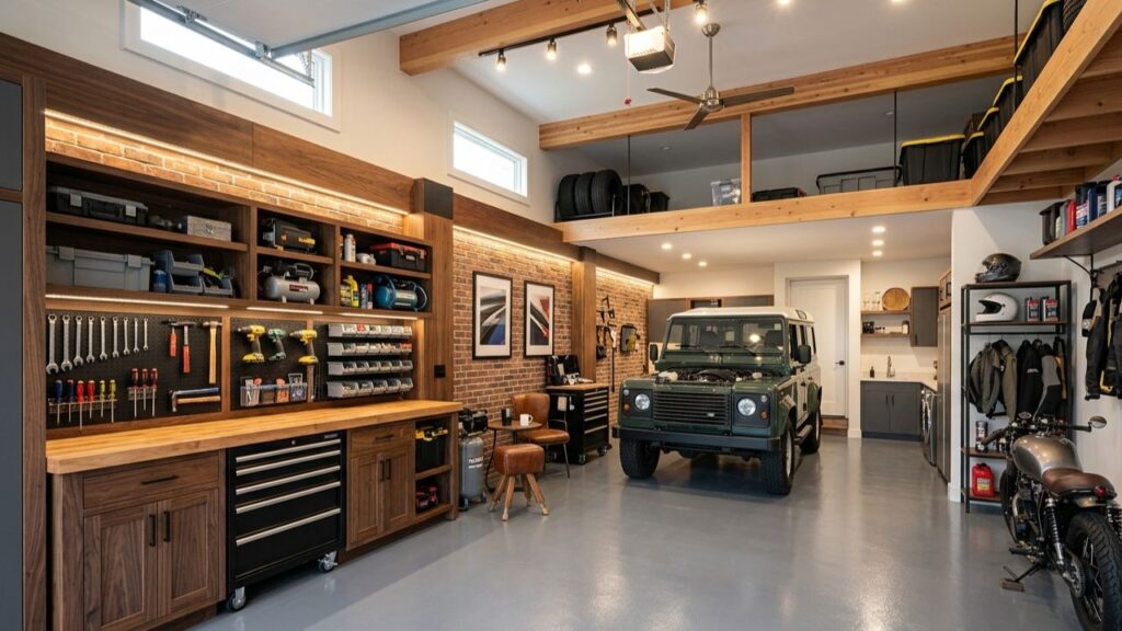 how custom garage ideas