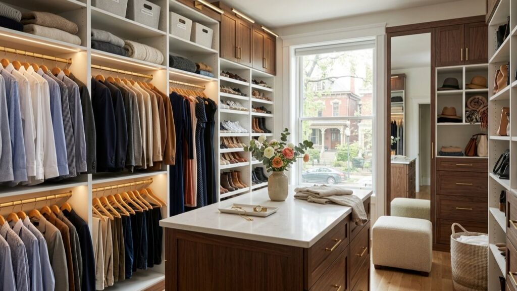 Custom Closet Design Louisville: Bringing Everything Together