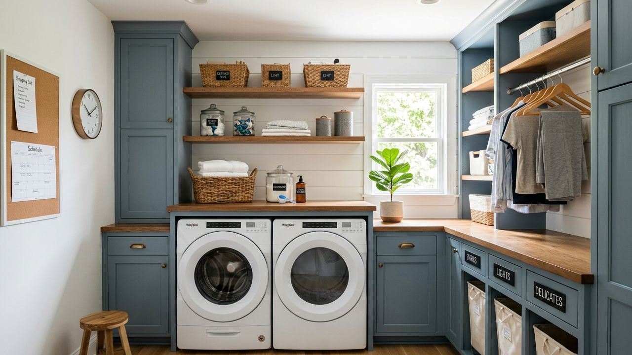 Laundry Room Organization Louisville Storage Design Ideas