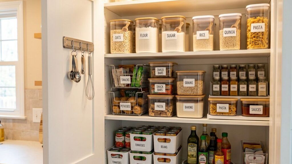 Small Pantry Organization Ideas That Actually Work